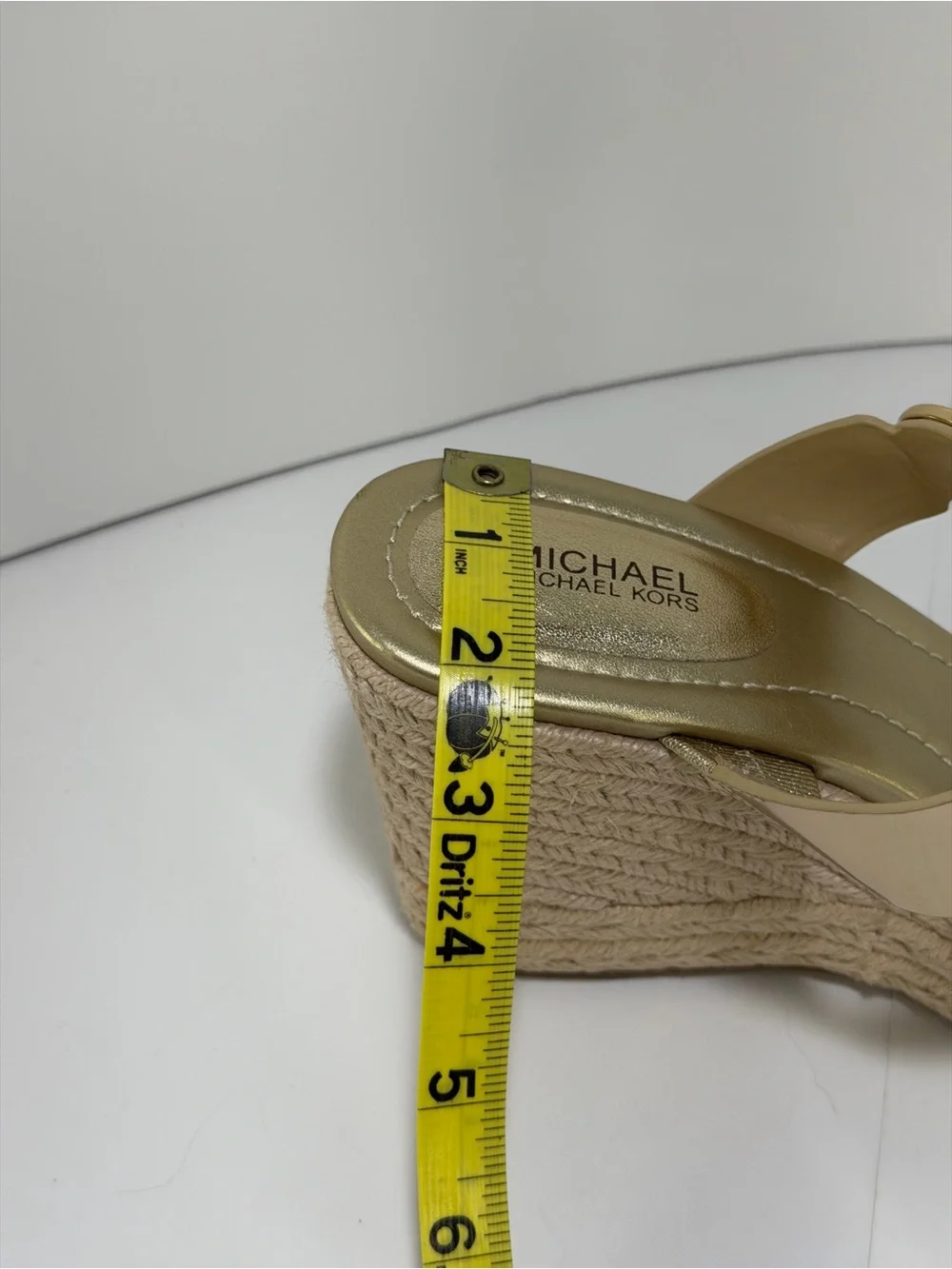 Michael Kors metallic gold